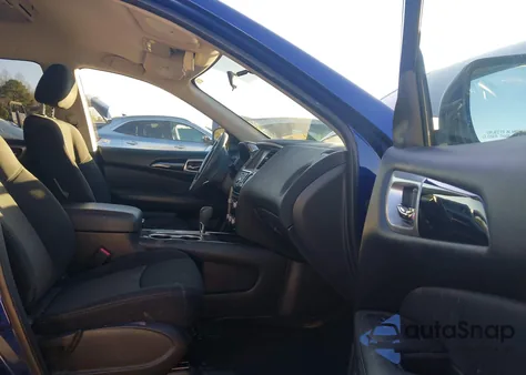 2019 Nissan Pathfinder S из США, поврежденный, VIN 5N1DR2MN1KC648999